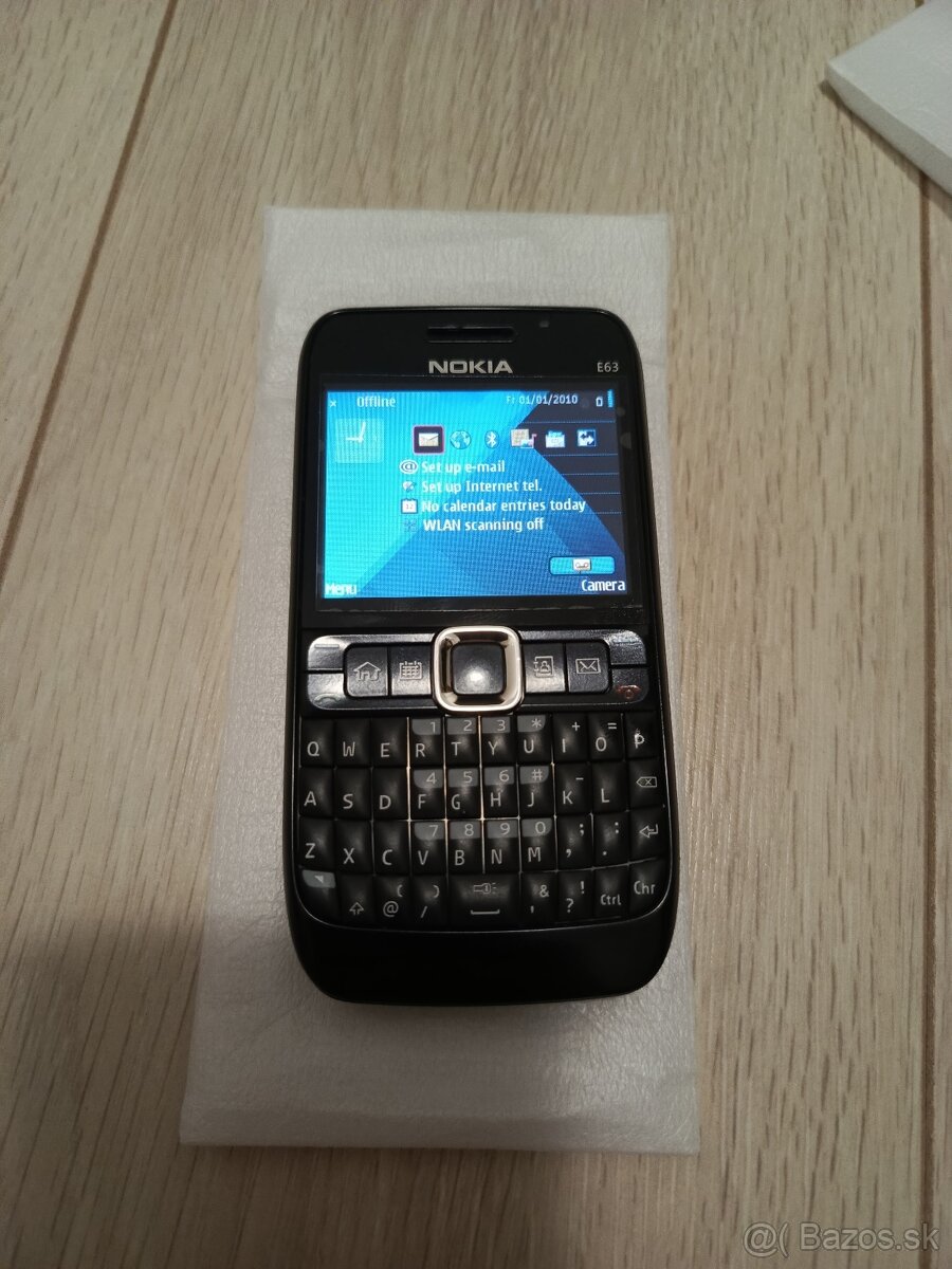 Nokia E63, stav noveho telefonu