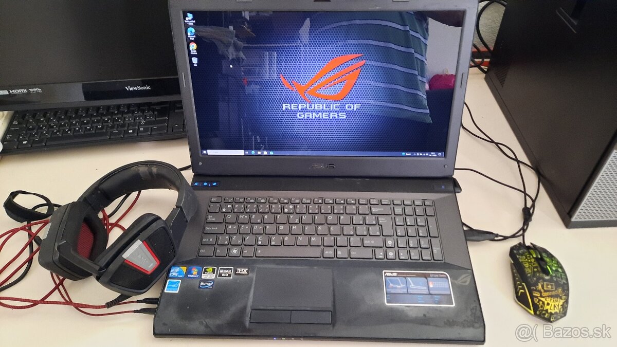 Predám Herný Notebook Asus G73JW