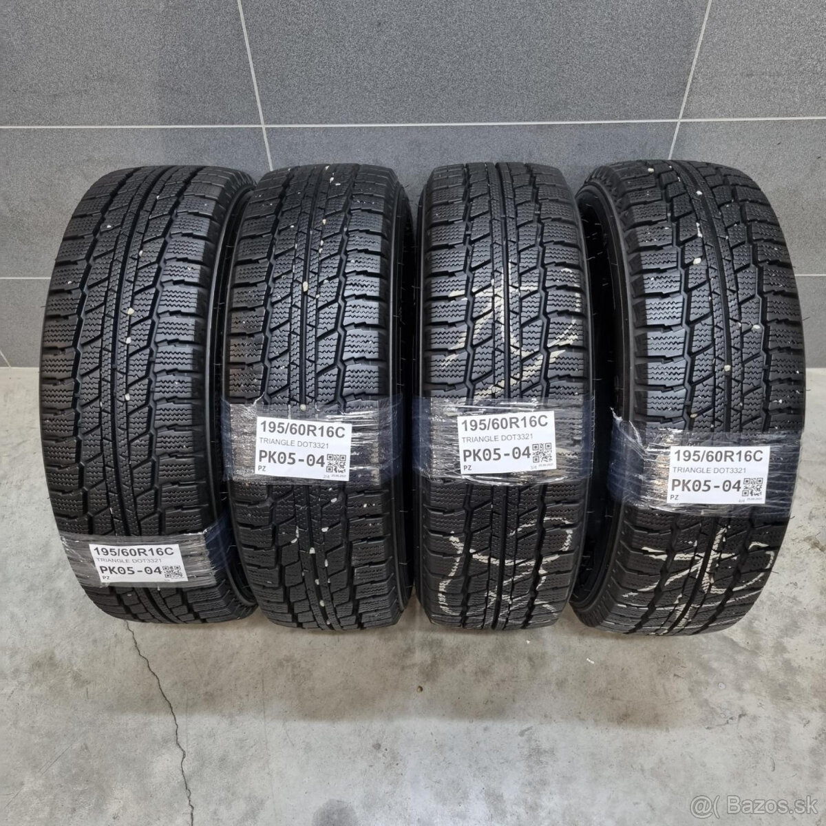 Dodávkové zimné 195/60 R16C TRIANGLE DOT3321