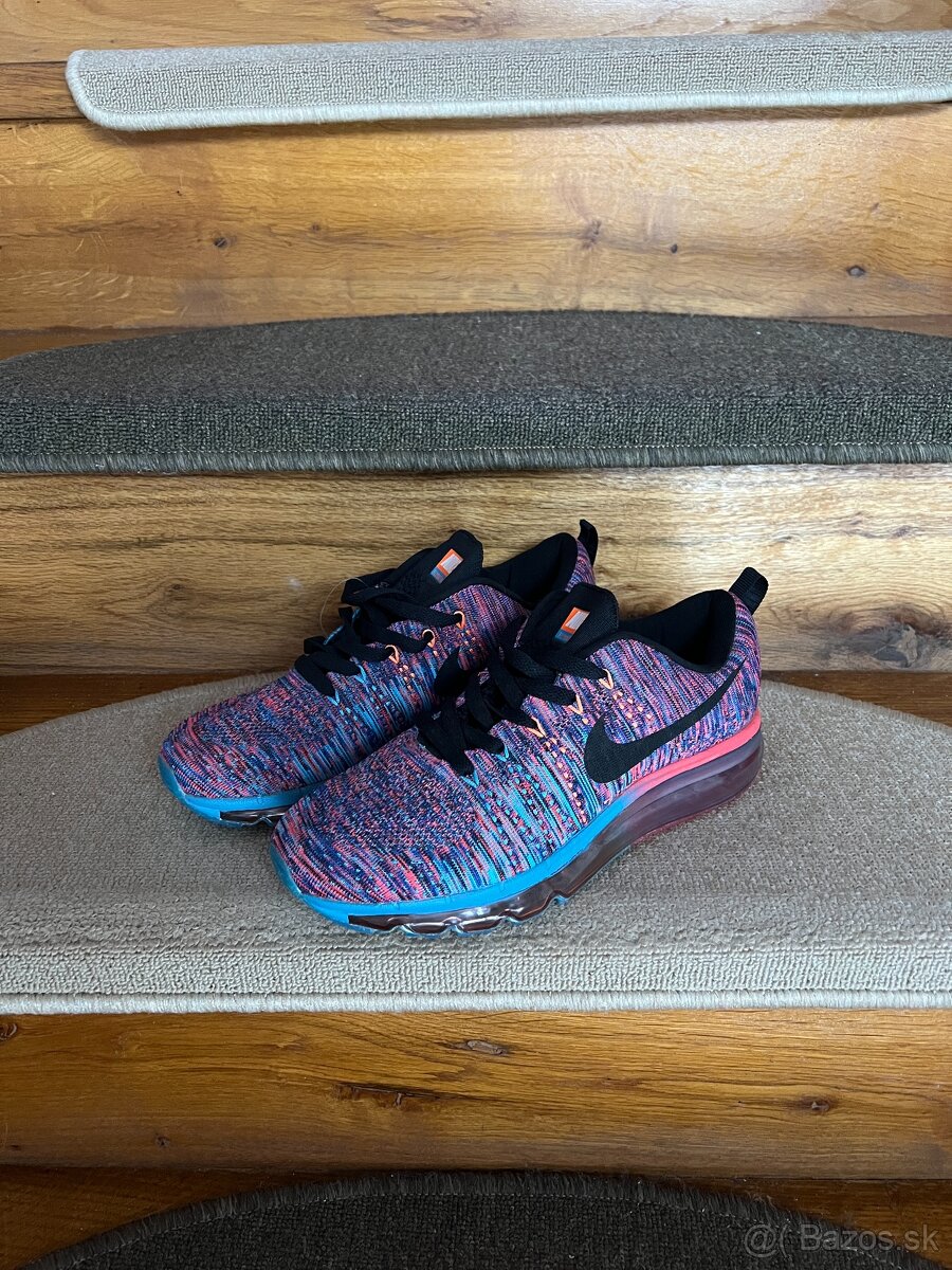 Nike Air Max Flyknit - veľkosť 39 - fialovo - modré