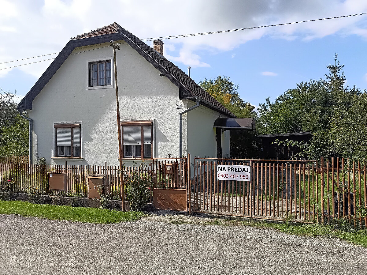 Predam dom v obci Velke Uherce