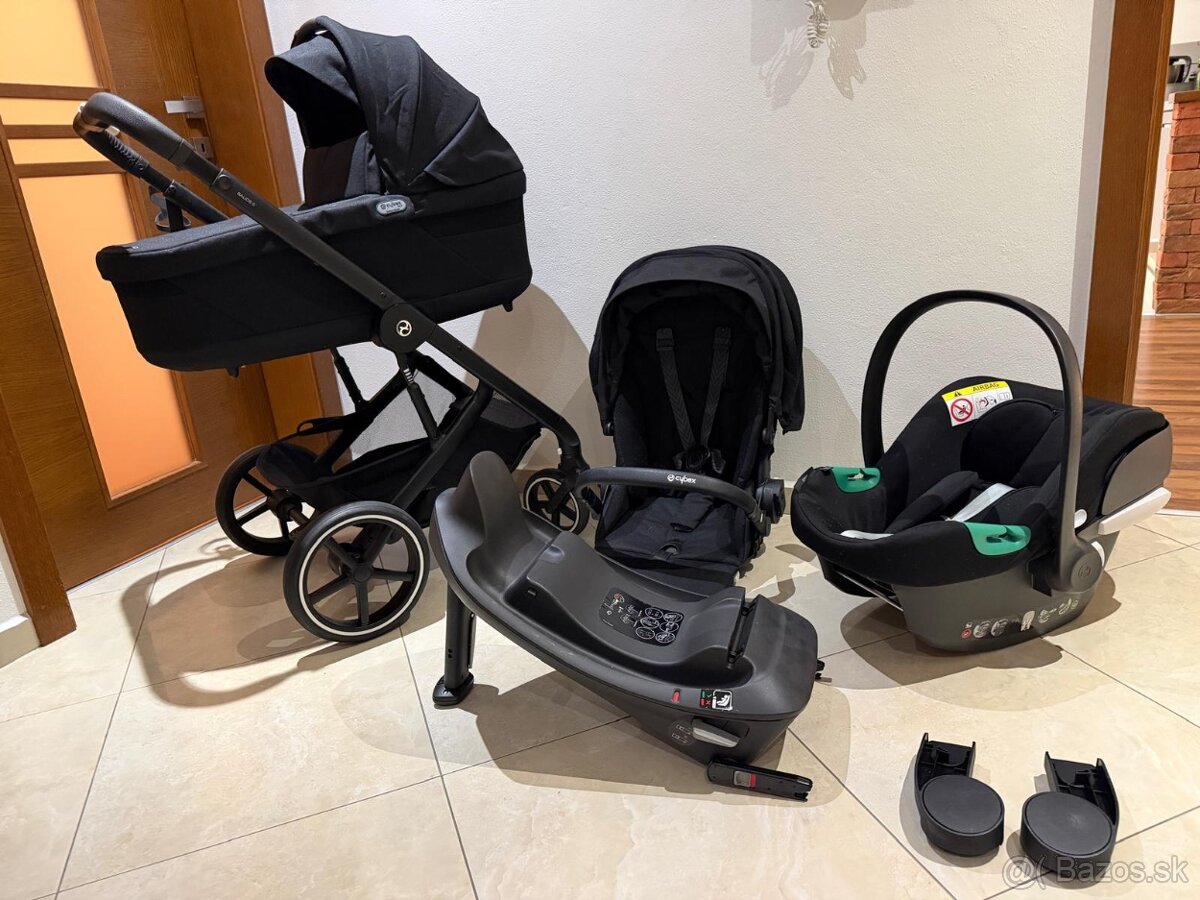 Cybex Balios S Lux Set 3-v-1 Moon Black