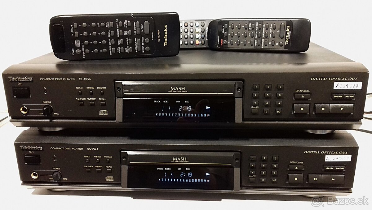 2x CD prehravac TECHNICS SL-PG4 Optical, Germany, AC64, AC67