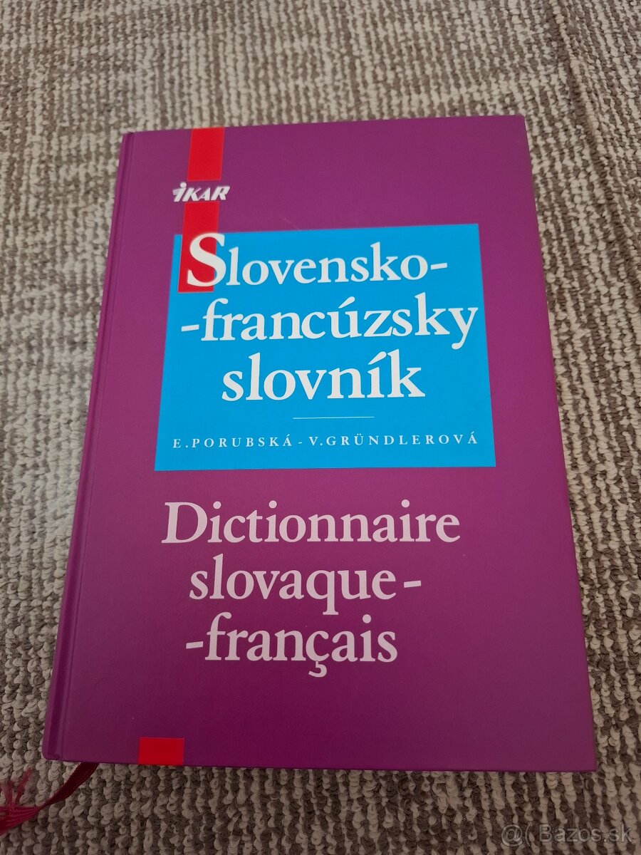 Slovensko - francúzsky slovník
