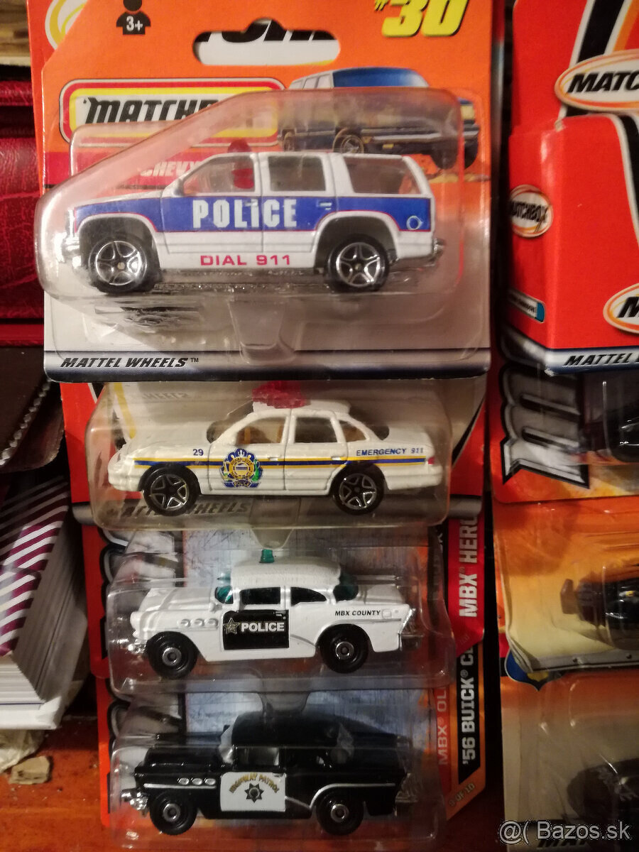 policajne modely MATCHBOX