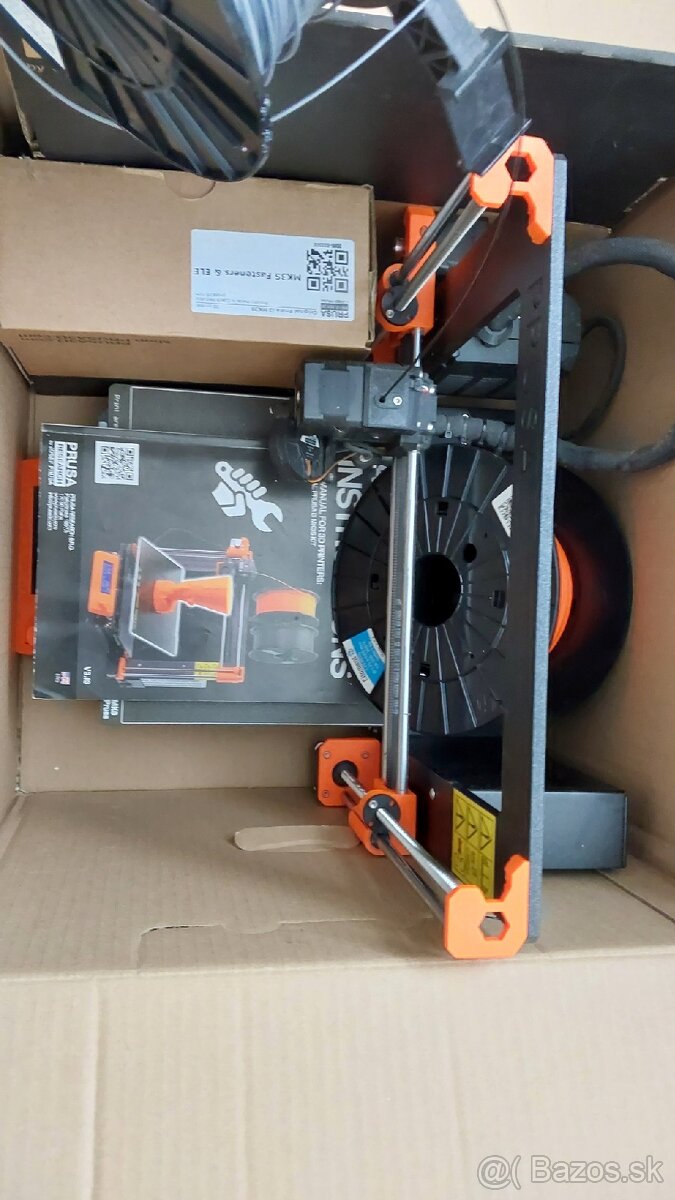 Predam Original Prusa i3 MK3S 3D tlačiareň enklouserom