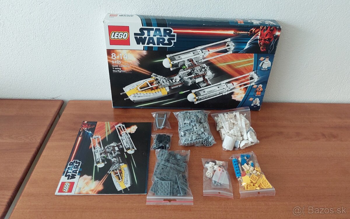 Predám LEGO Star Wars 9495-Gold Leader's Y-wing Starf (2012