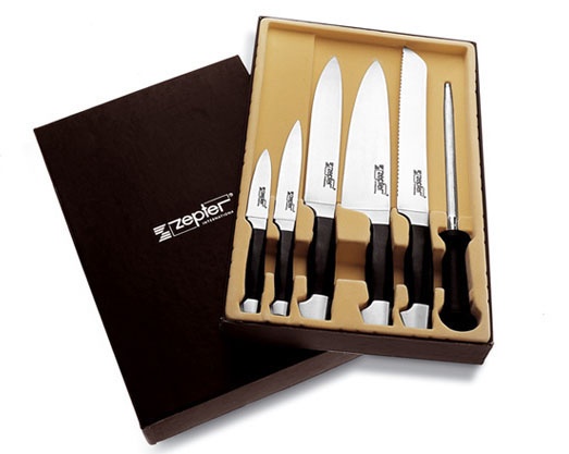 ZEPTER profesionaln Kuchynské nože z chirurgickej ocele NOVE