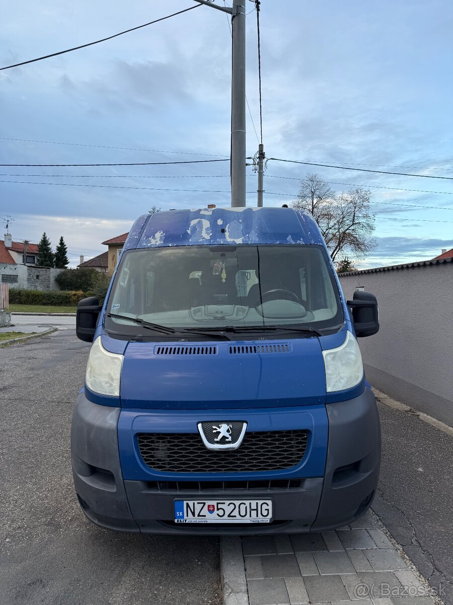 Peugeot Boxer 88 kW - 6 miestny