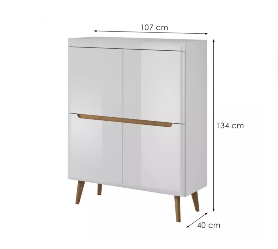 KOMODA 107x134x40cm