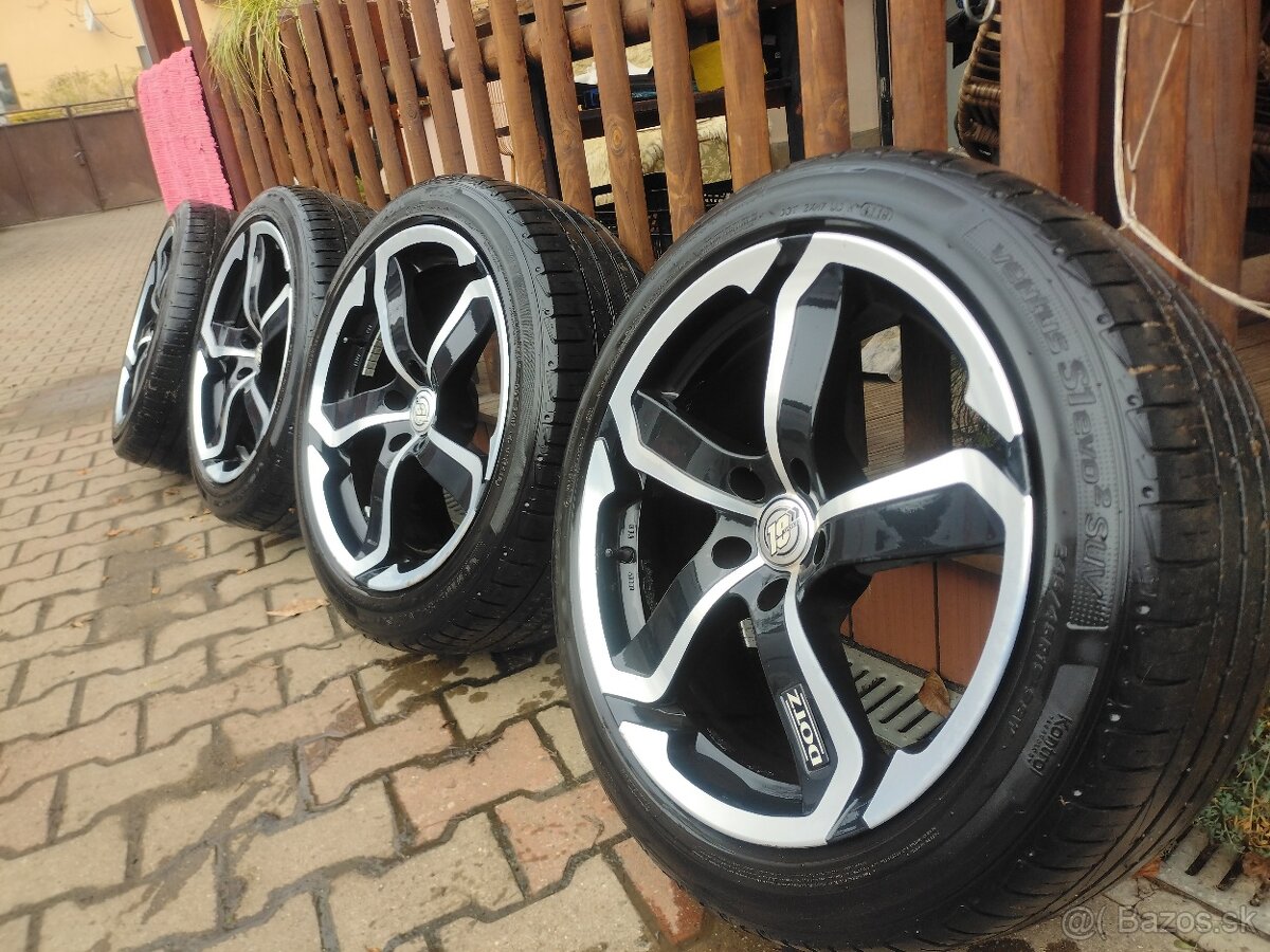 Dotz alu 5x114,3 R19 Letné pneu