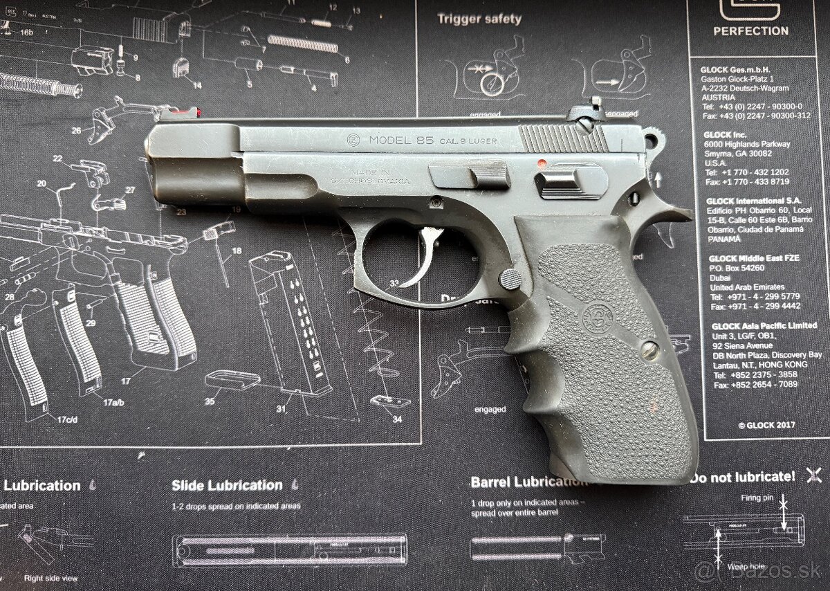Predám CZ 85 9mm Luger