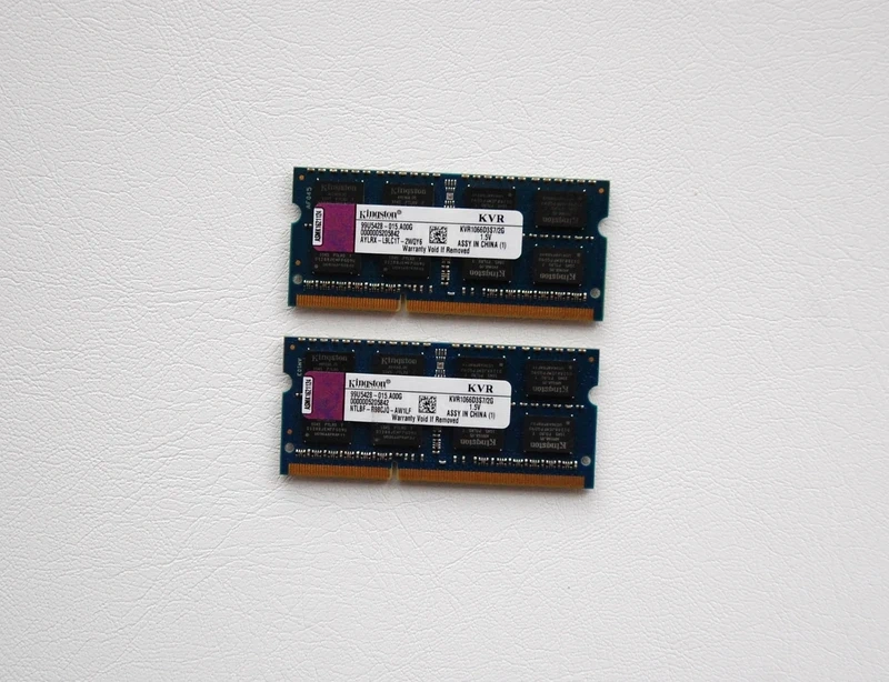 RAM Kingston 4GB Set (2x 2GB) DDR3