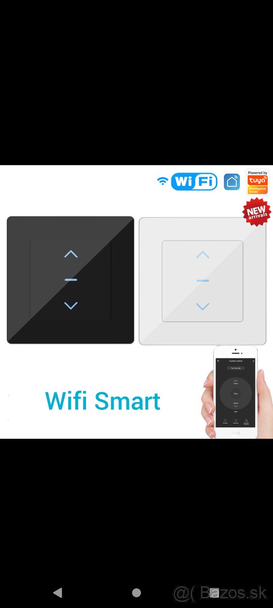 Smart Wifi prepínač žaluzii/roliet