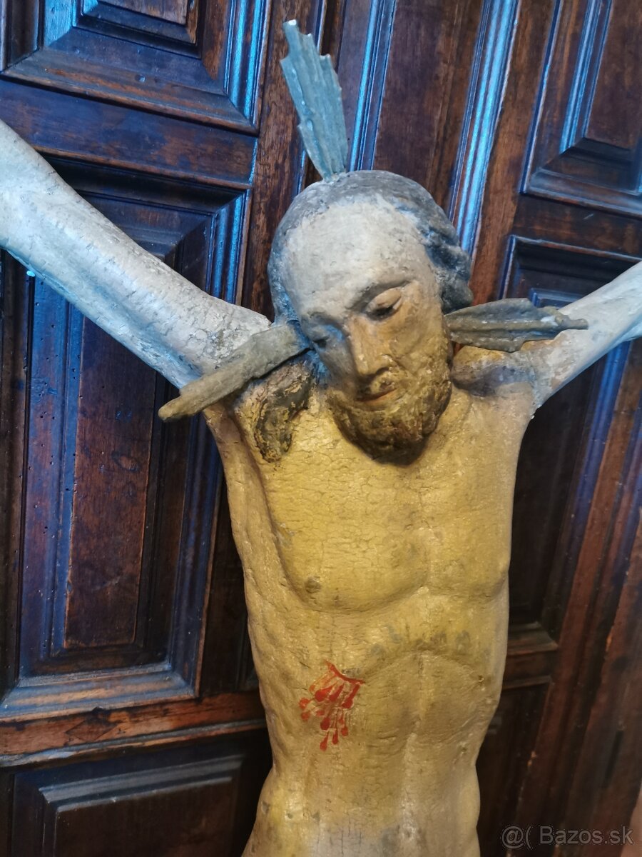 Predám barokový korpus Kristus