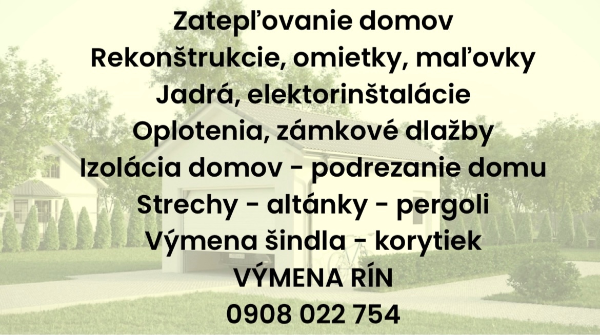 Hľadáme nové zákazky