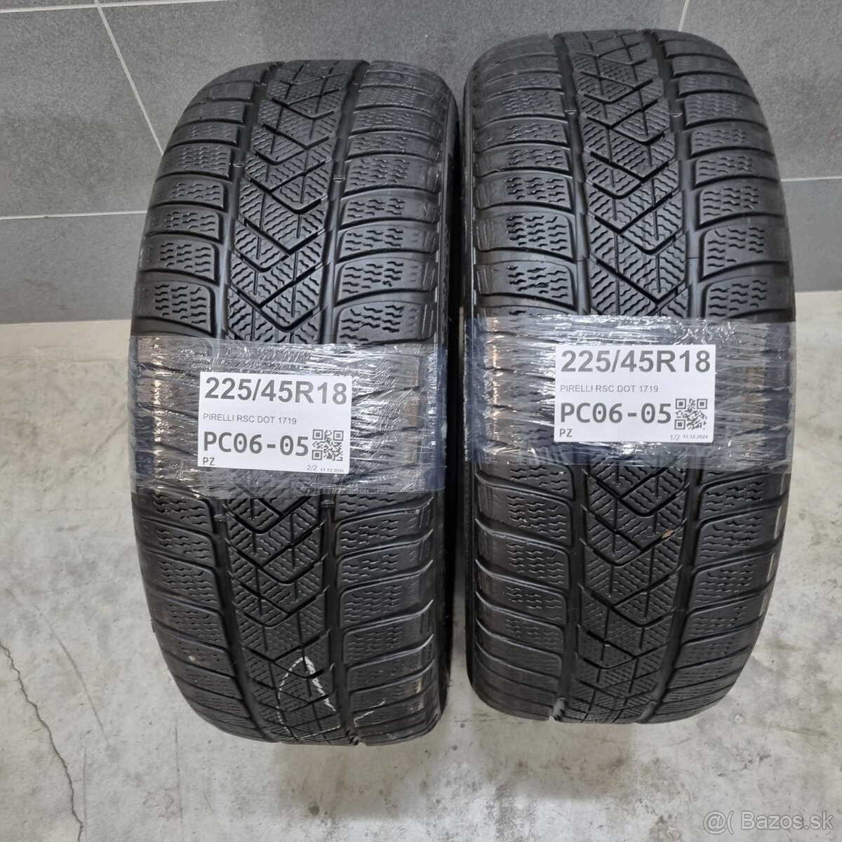 Zimné pneumatiky 225/45 R18 PIRELLI RSC DOT1719
