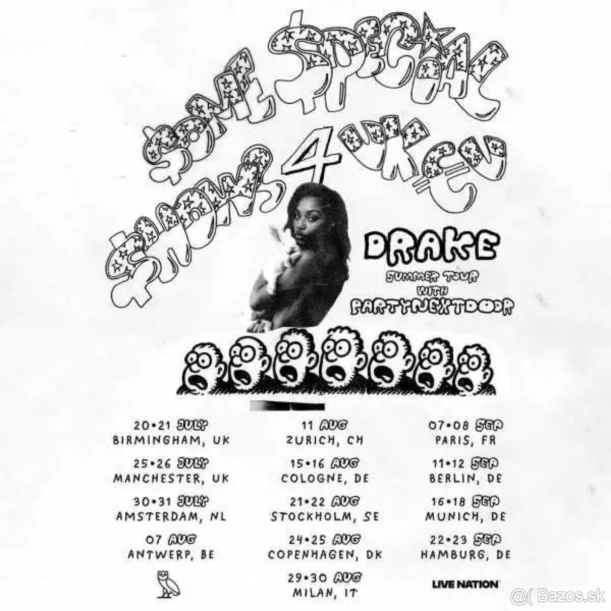 Drake koncert 22.9.2025 Hamburg