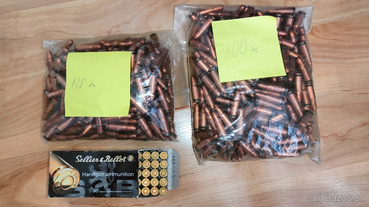 7,62x25 Tokarev strelivo