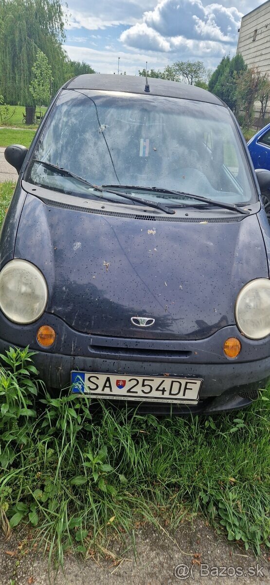 Predam daewoo matiz pojazdne nutna oprava.