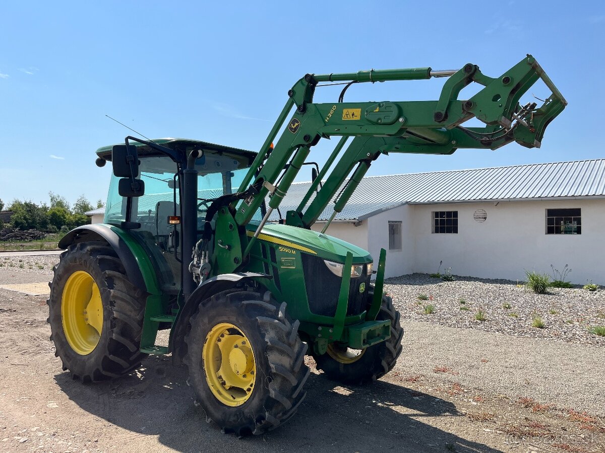 JOHN DEERE 5090M - Nakladač JOHN DEERE H260