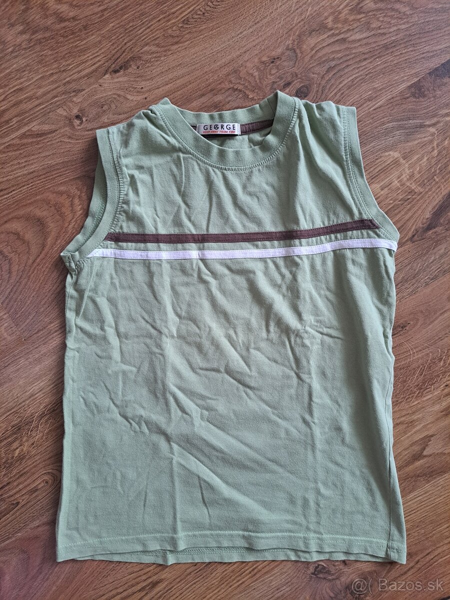 Tričko bez rukávov, v. 128