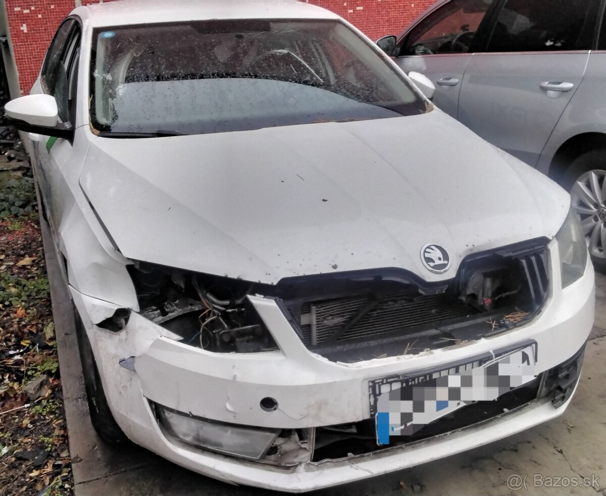 Škoda Octavia III 1.6 TDI 2013 predám TRYSKY 0445110477