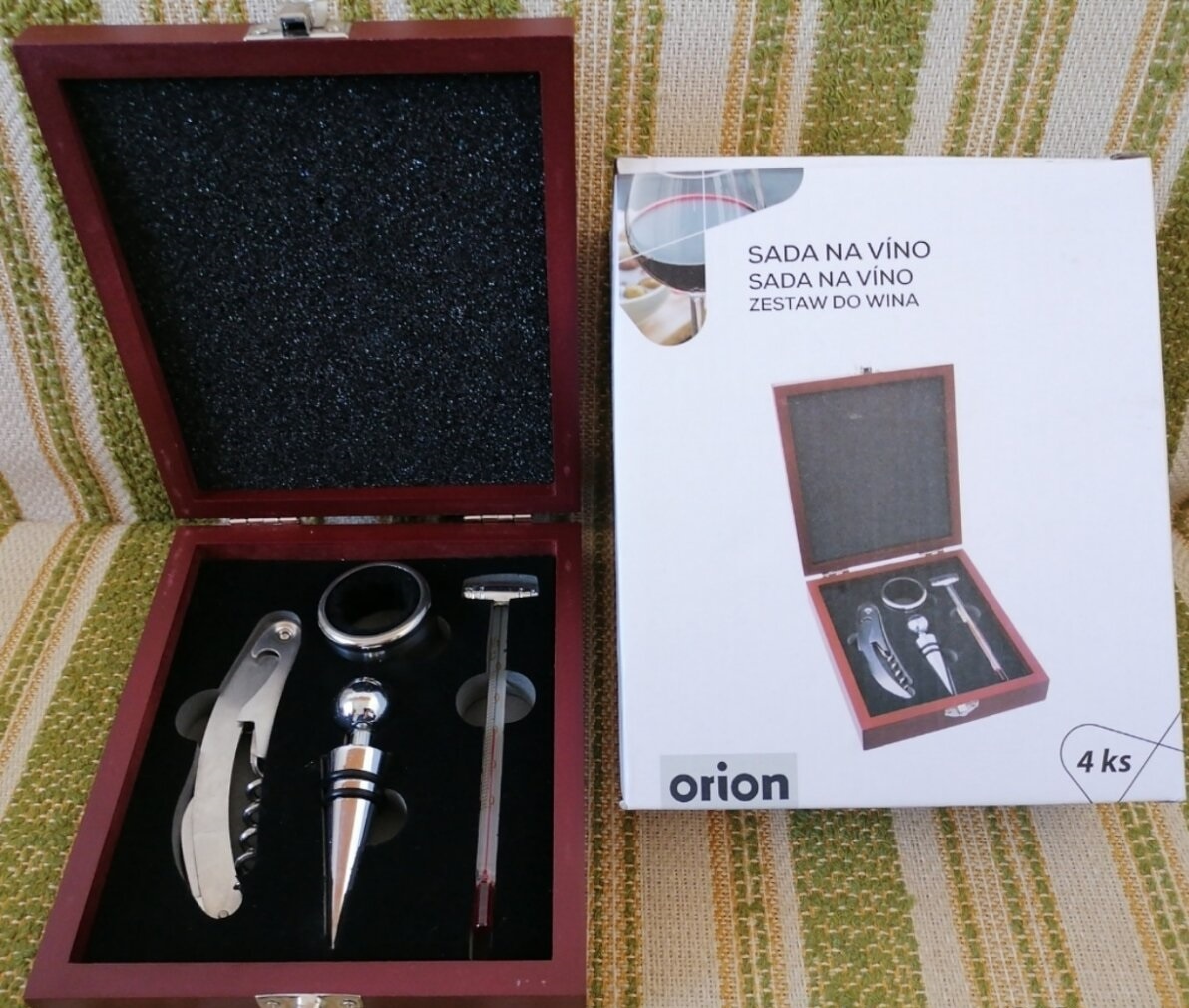 NOVÁ sada na víno (set 4ks) ORION
