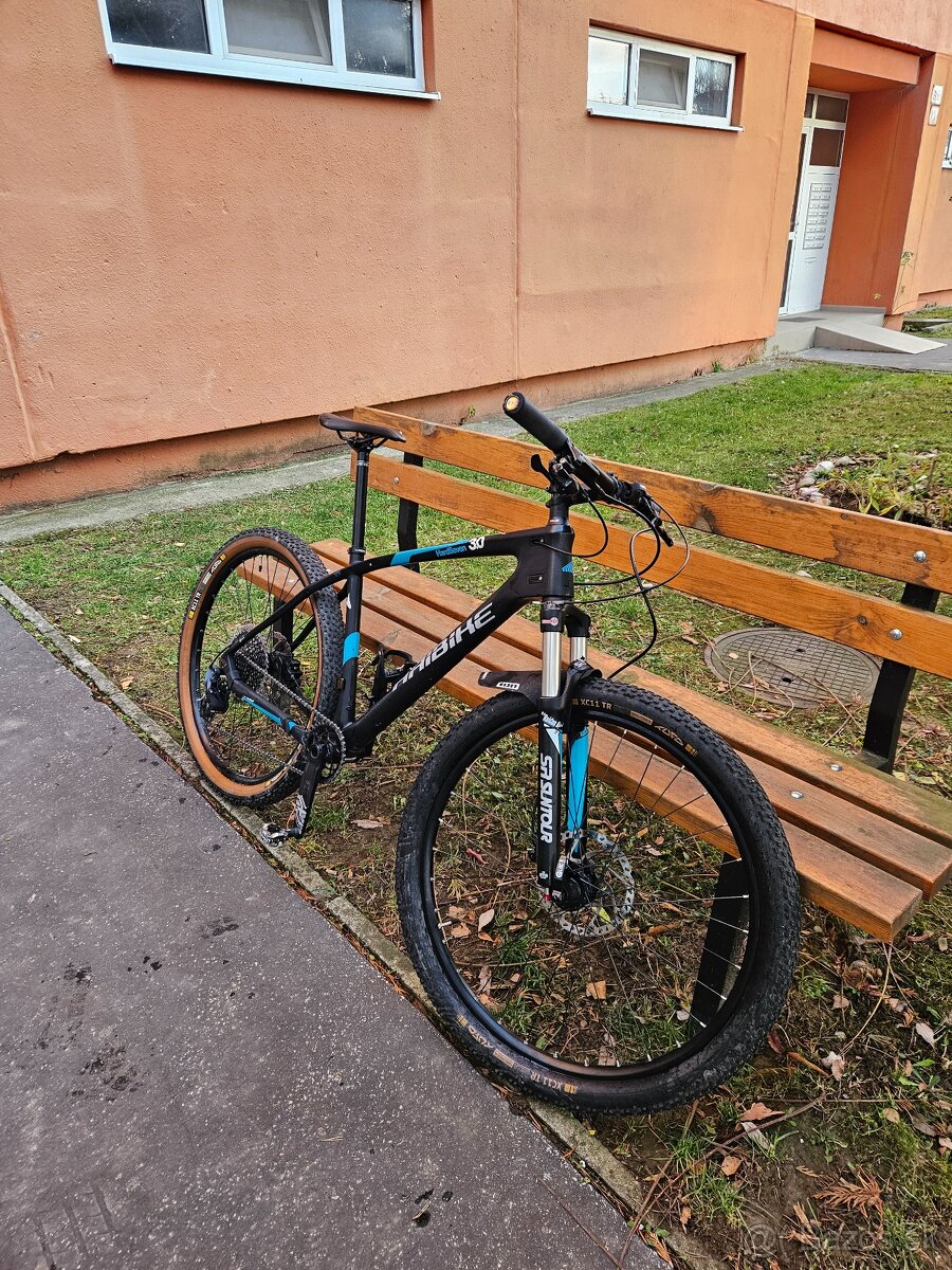Horský Karbonový bicykel Haibike