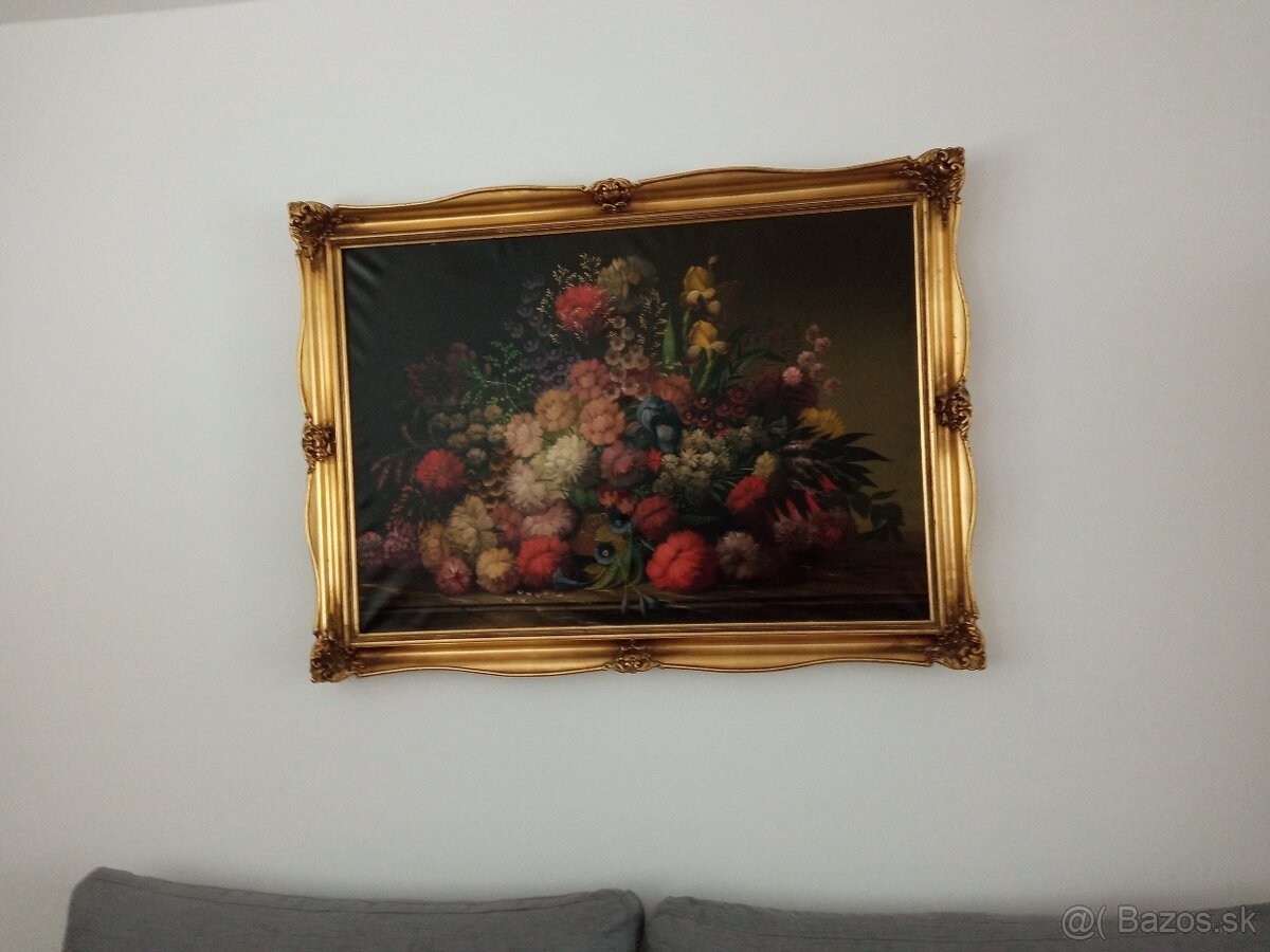 Obraz olejomaľba "Kytica"