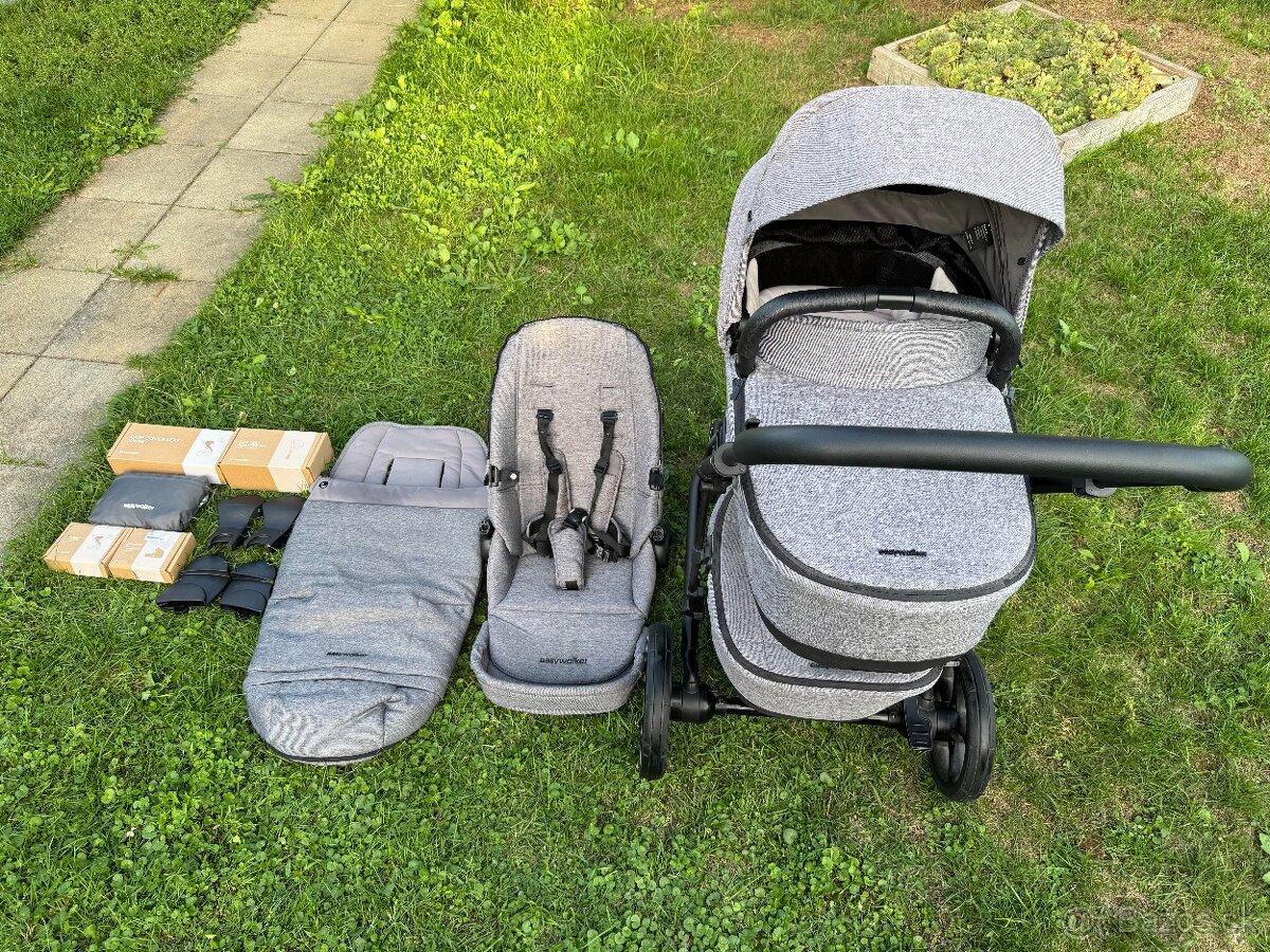 Predám EASYWALKER JIMMEY KOMBINOVANÝ KOČÍK SET XXL