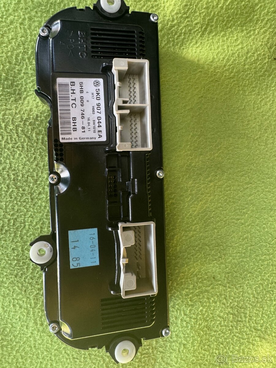 Panel ovládania klímy VW