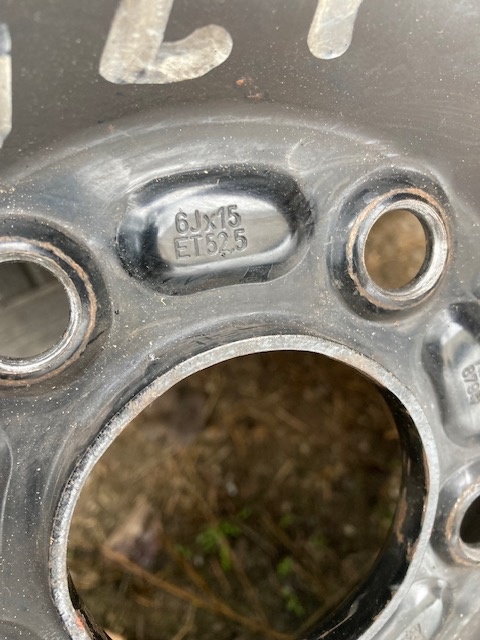 Ford plechove disky 6Jx15