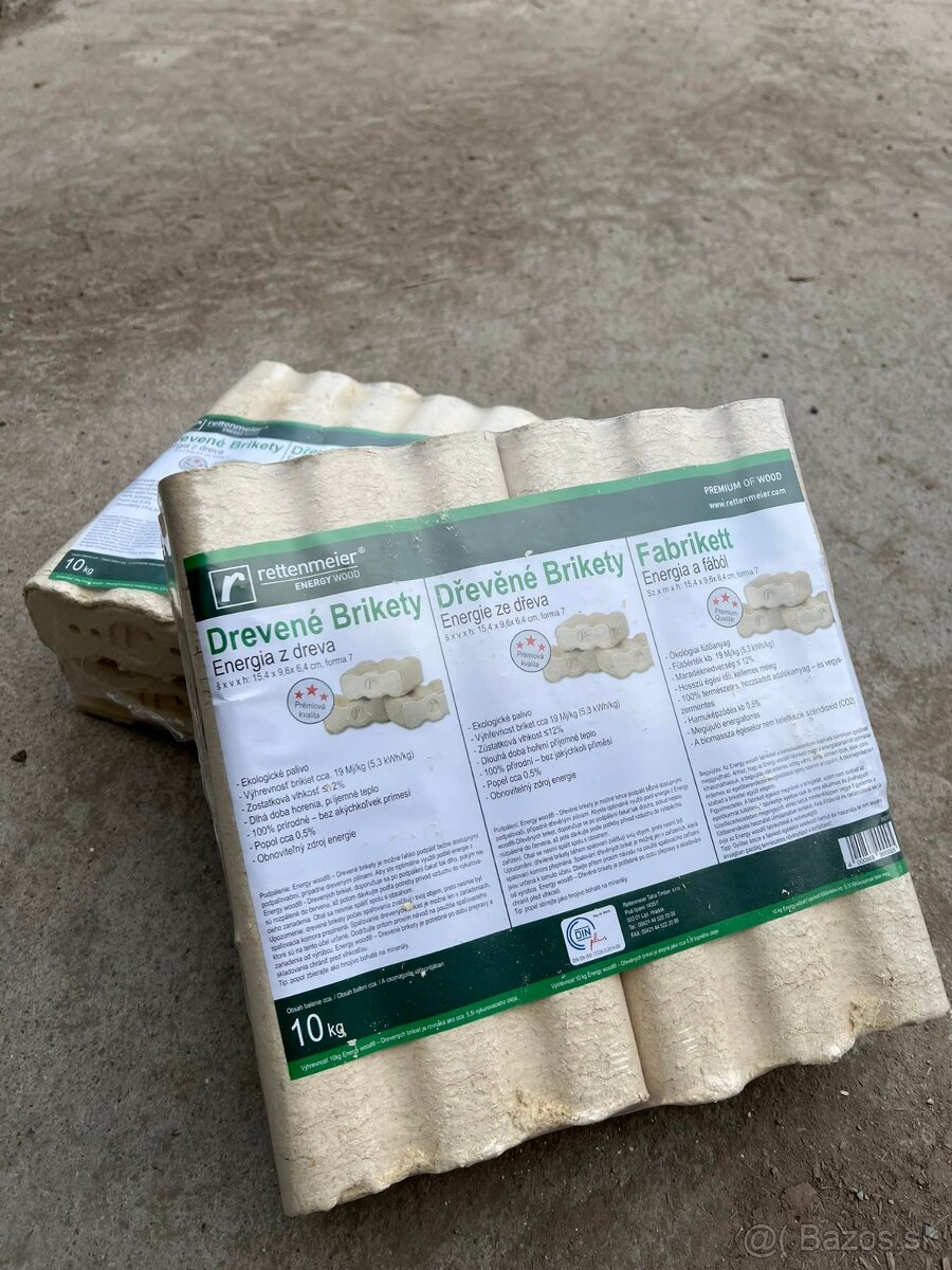 Brikety RUF - typ Salonka