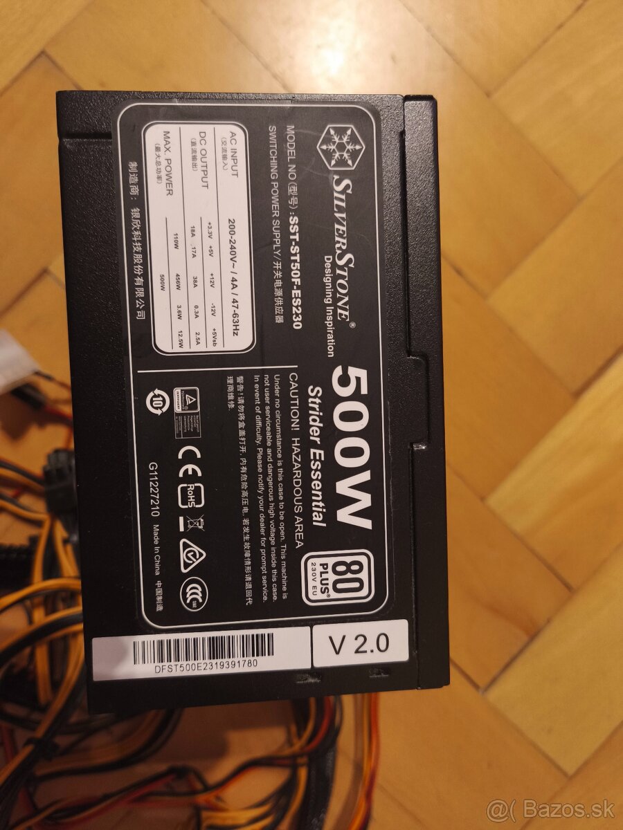 Zdroj SilverStone 500W