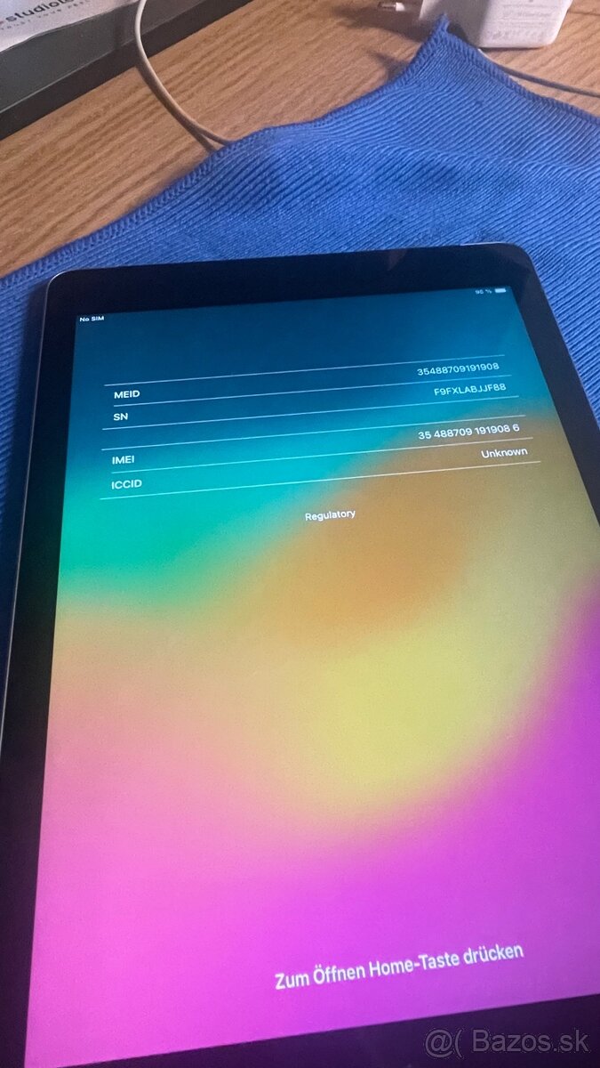 Apple iPad 9,7" 6. generace, 32GB, WIFI+cellular LTE, Silve