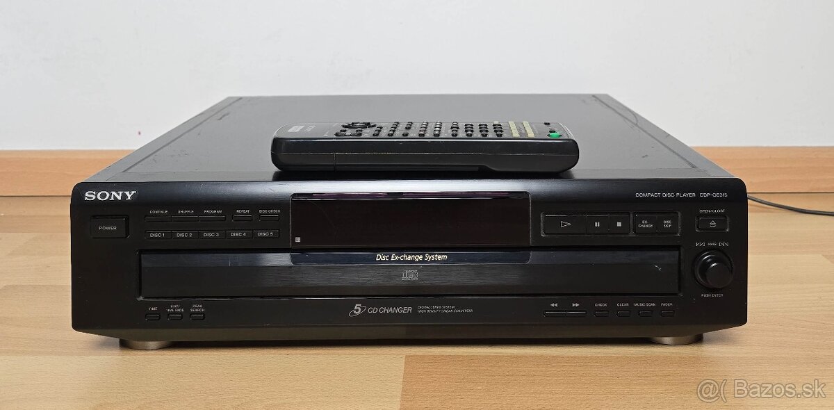 Sony CDP-CE315 / CD prehravac 5x