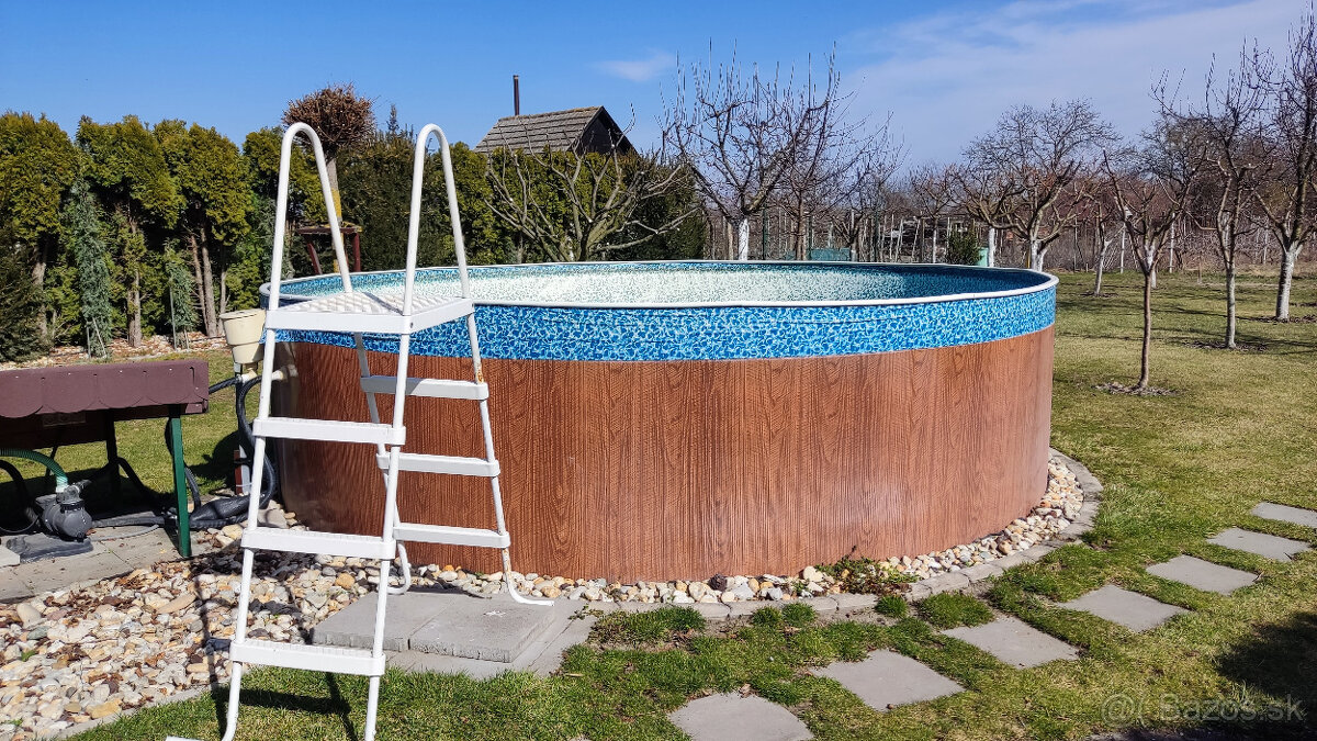 Predám bazén Azuro Vario V3 Drevo