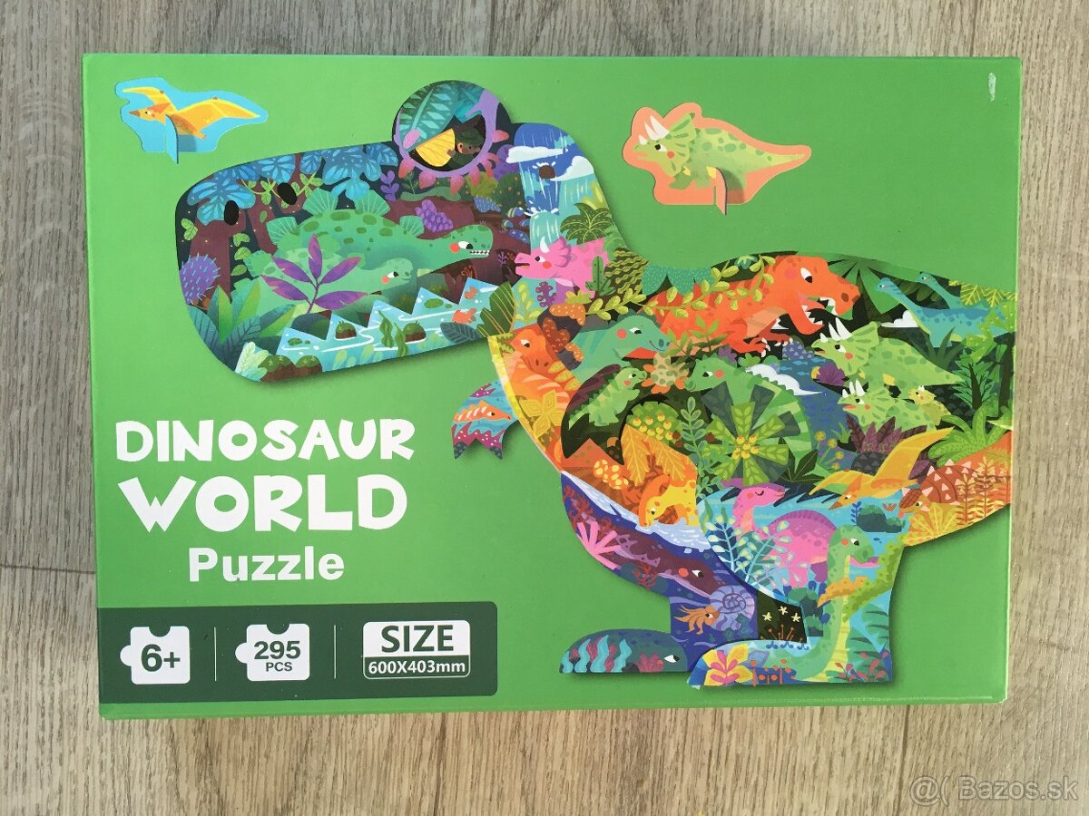 NOVÉ puzzle dinosaury