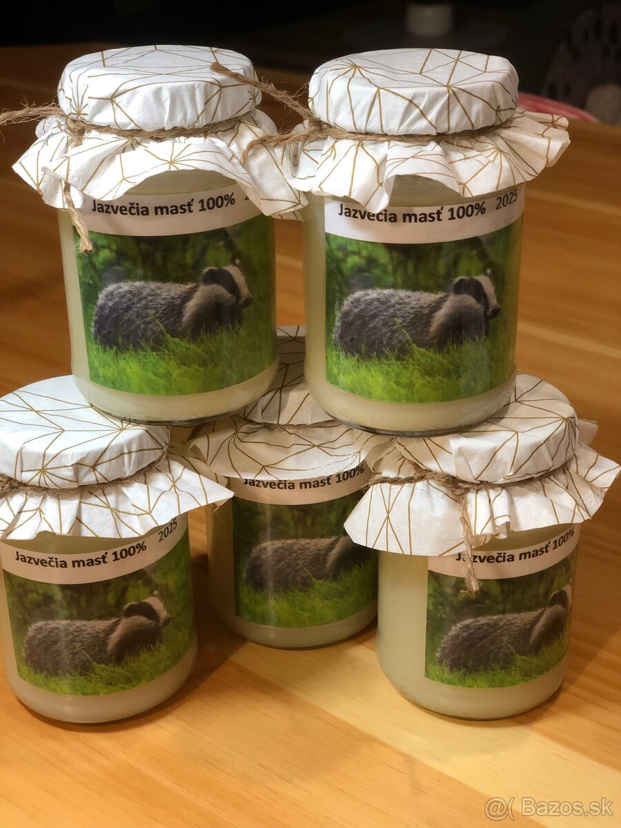 Jazvečia masť 100%