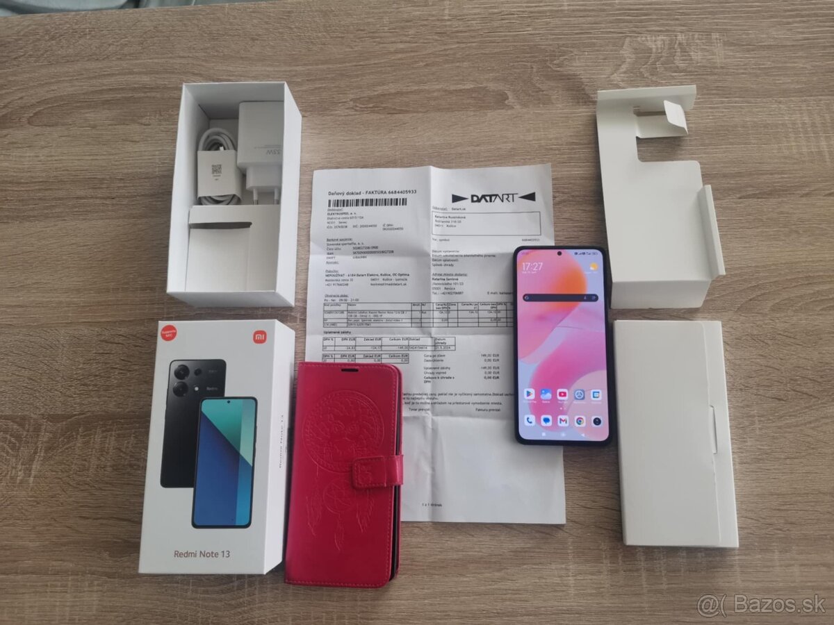 Xiaomi Redmi Note 13 / 6GB/128GB NOVÝ stav/ZÁRUKA