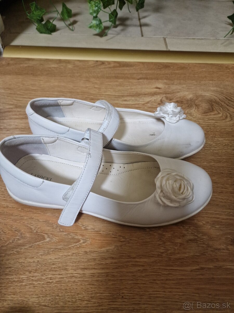 Biele balerinky Lasocki 36