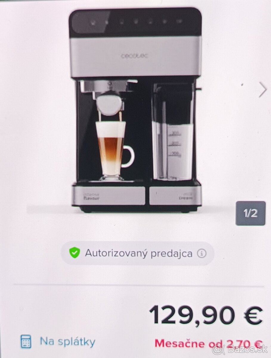 Predám pákovy kávovar