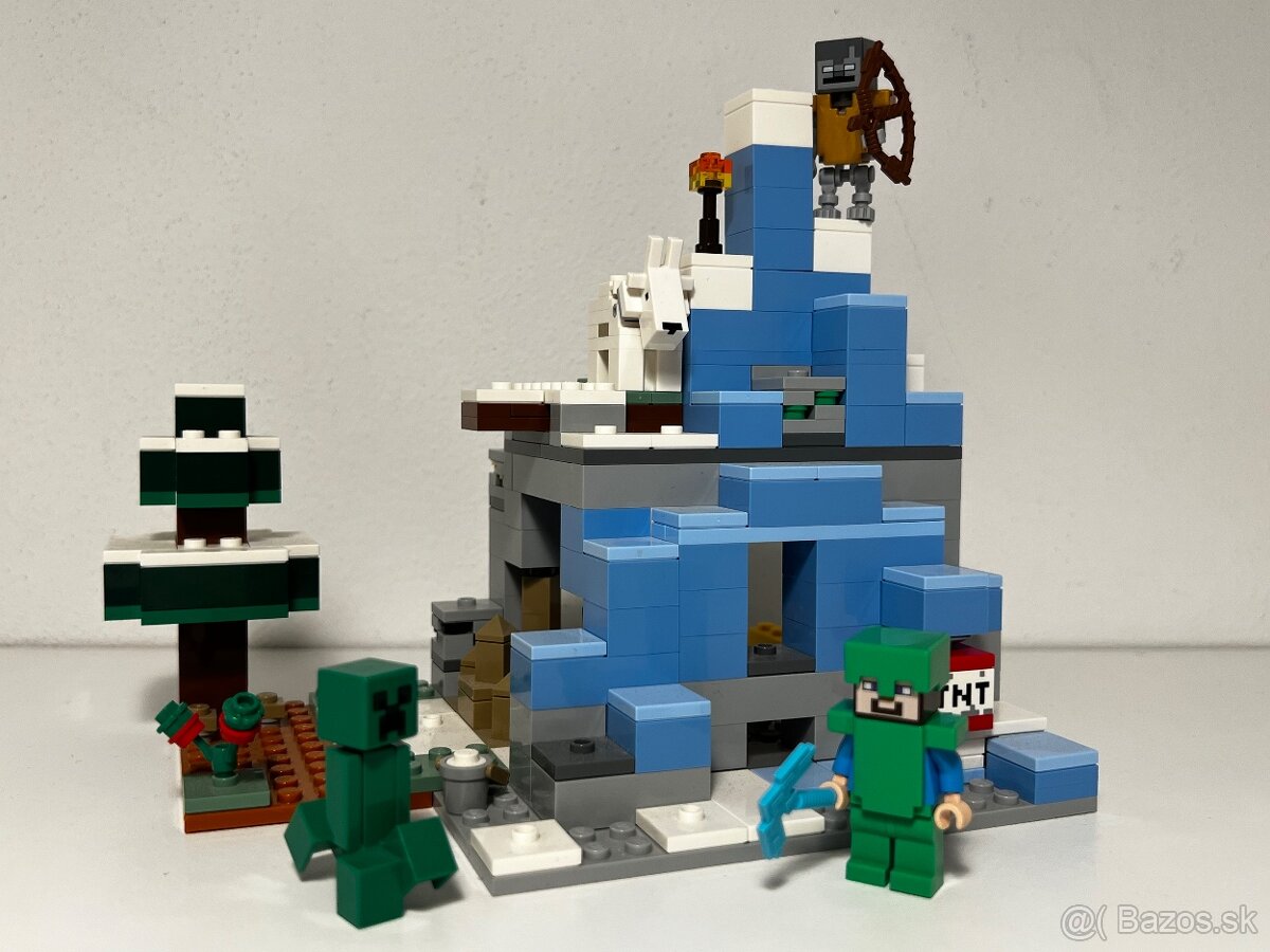 LEGO Minecraft 21243 Ľadové hory