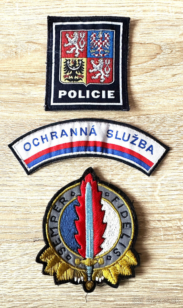 Policie policejní nášivky útvaru pro ochranu prezidenta
