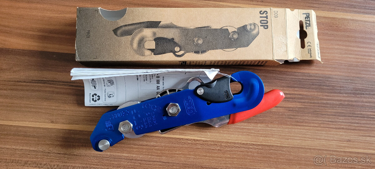 zlaňovacia brzda Petzl Stop - nová