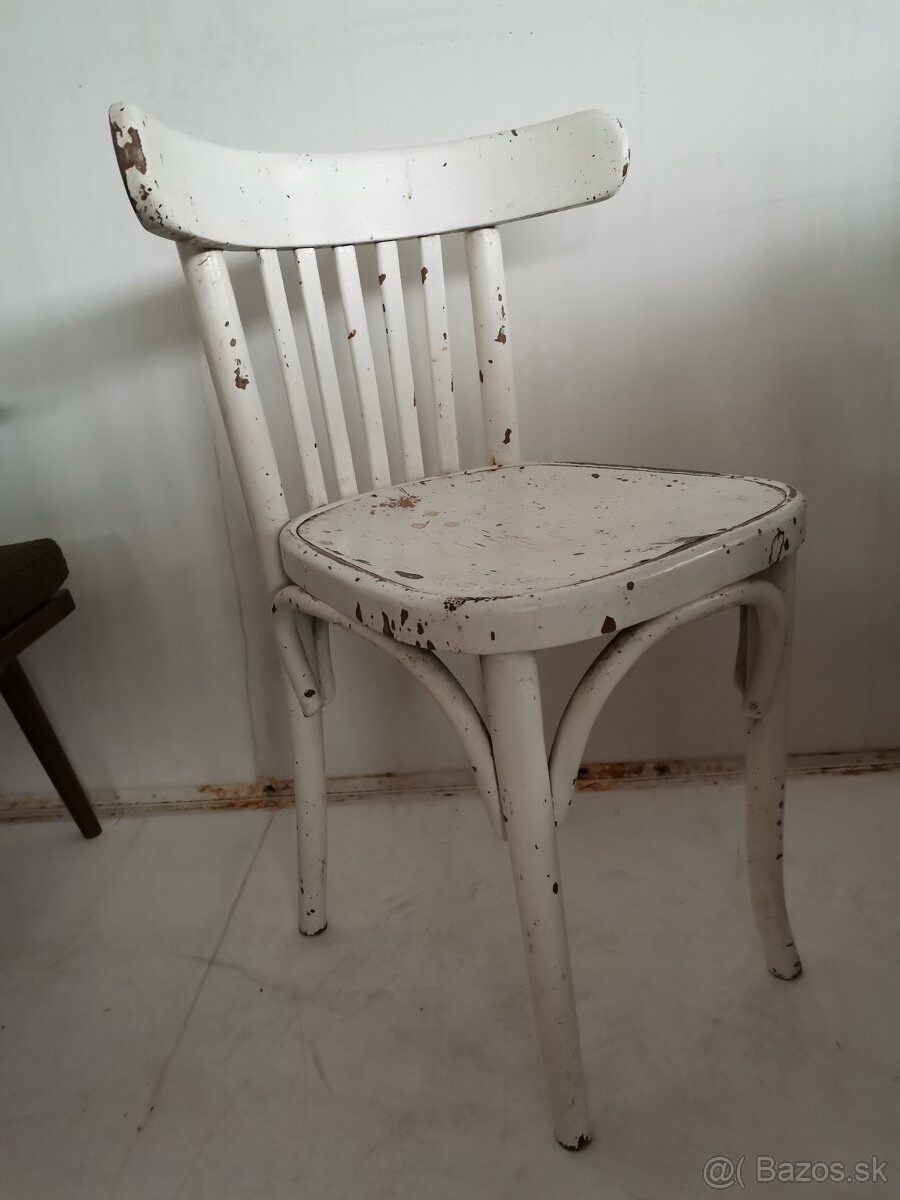 Retro stolicka THONET drevena Vintage vidiecka