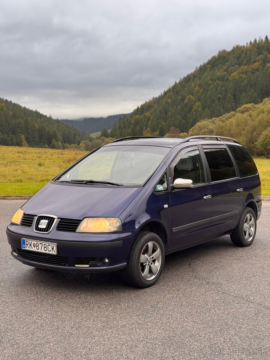 SEAT ALHAMBRA 1,9 TDI 85kw | 2004 | ŤAŽNÉ | 7miestne