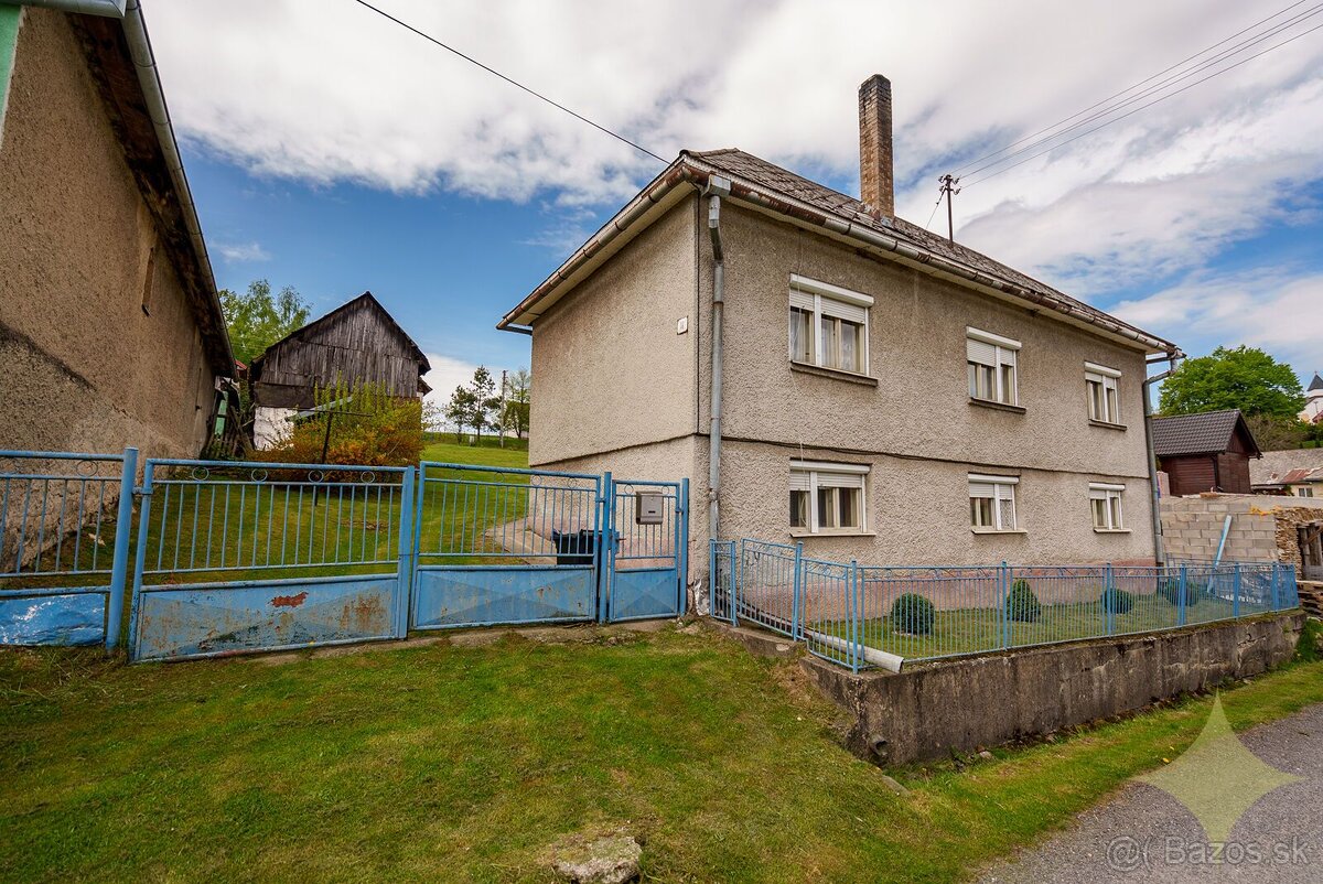 Rodinný dom v obci Ďubákovo