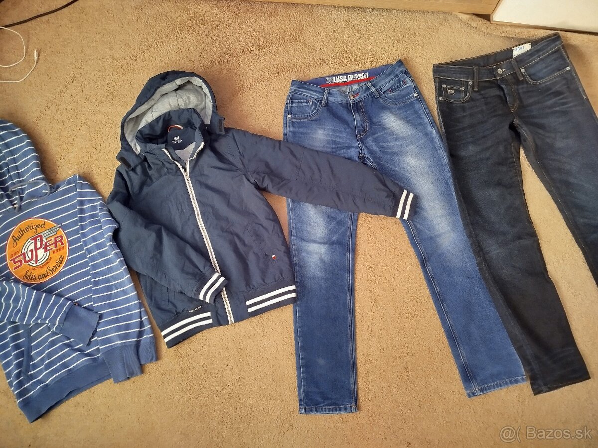 Balík oblečenia pre štíhleho chlapca 170cm